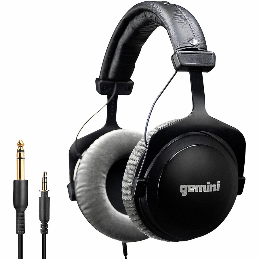 Dj Equipment Gemini | Gemini Djx-1000 Professional Monitoring Headphones