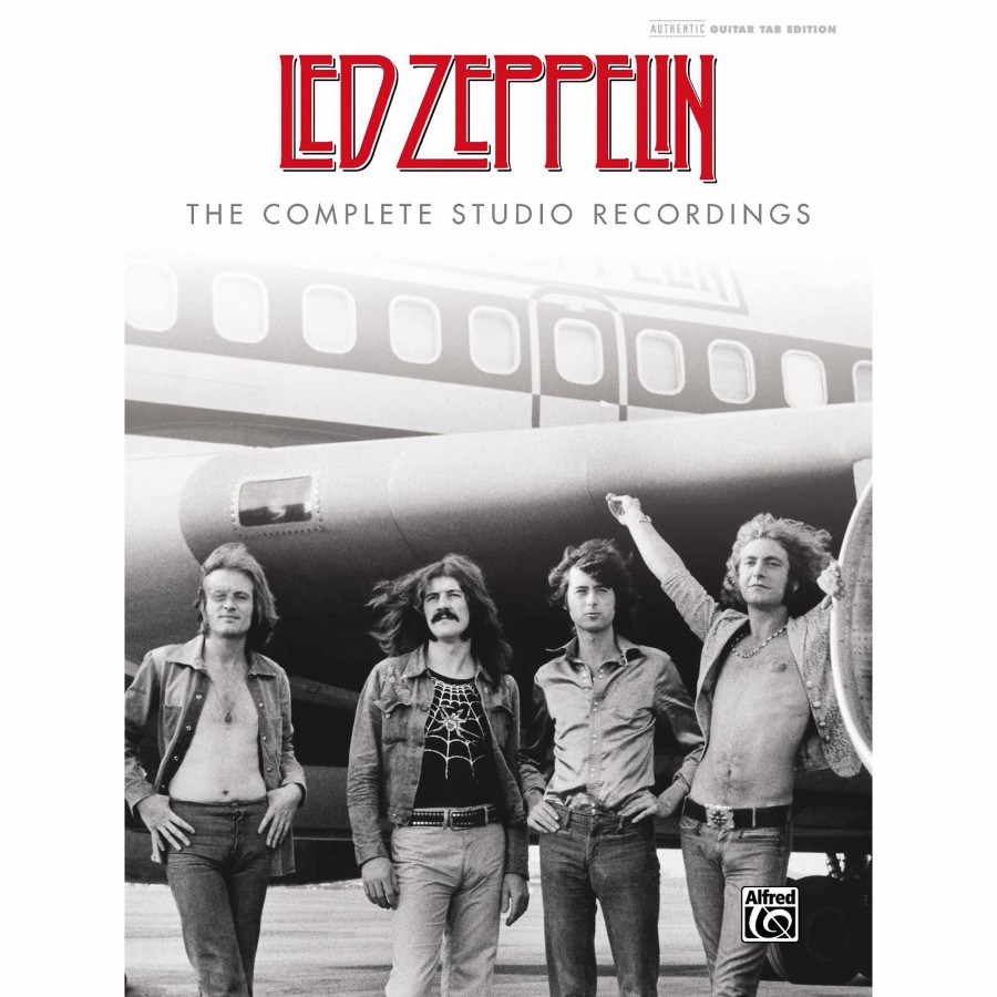 Accessories Alfred | Alfred Led Zeppelin: The Complete Studio Recordings Hardcover Authentic Guitar Tab Edition