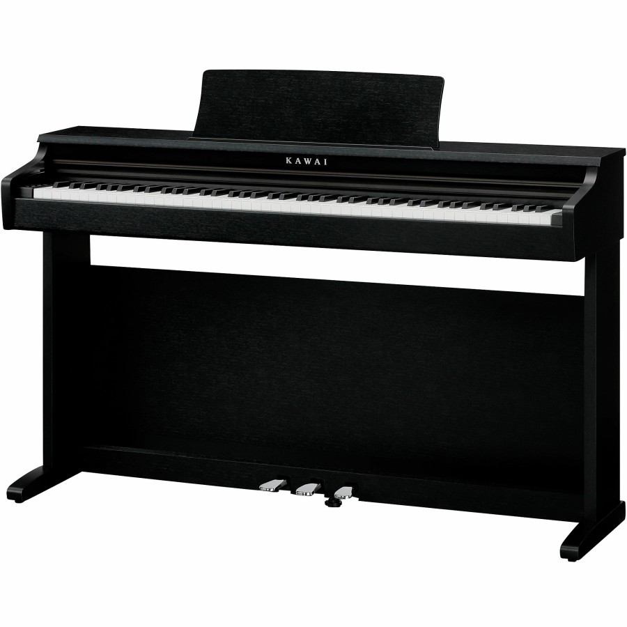 Keyboards & Midi Kawai Home Digital Pianos | Kawai Kdp120 Digital Piano Satin Black