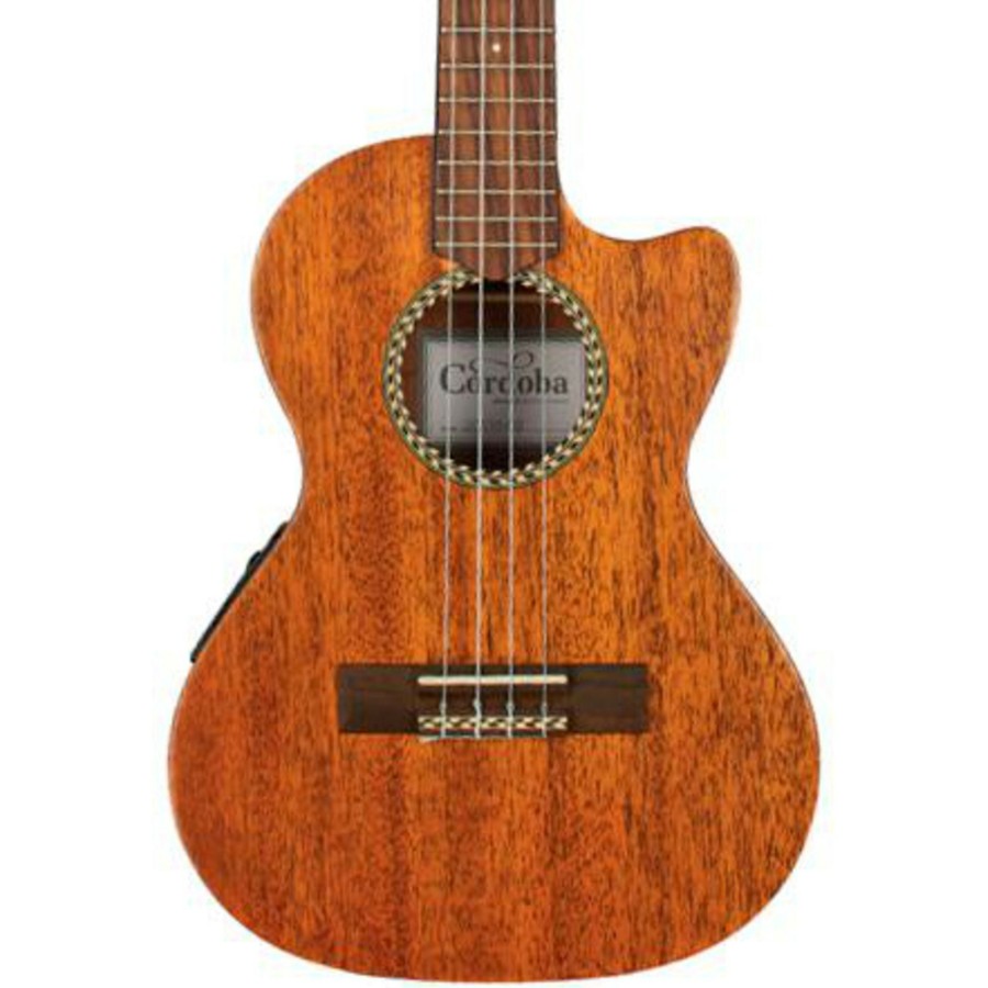 Guitars Cordoba | Cordoba 20Tm-Ce Tenor Cutaway Acoustic-Electric Ukulele Natural