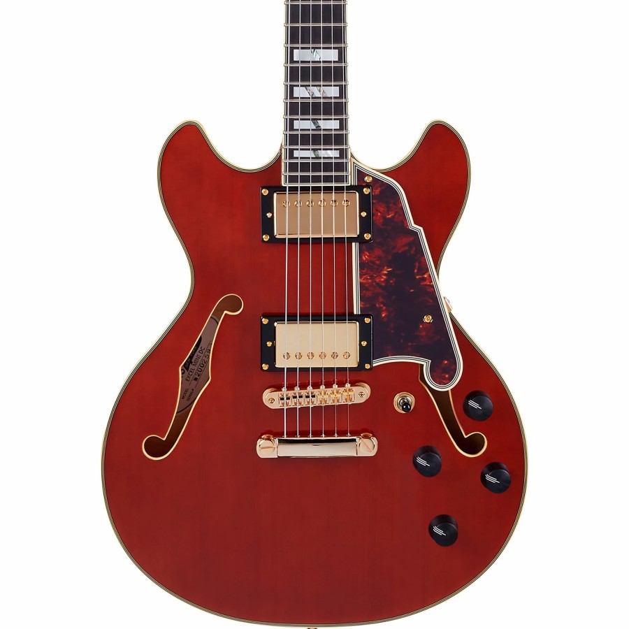 Guitars D'Angelico Hollow & Semi-Hollow Body | D'Angelico Excel Mini Dc Semi-Hollow Electric Guitar Viola