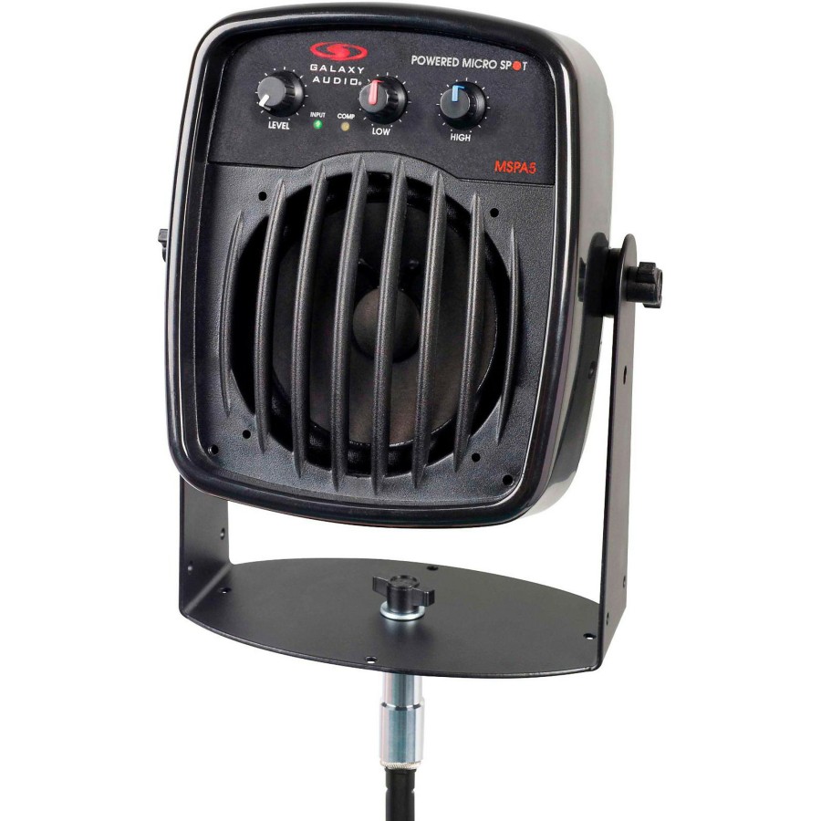 Live Sound Galaxy Audio | Galaxy Audio Galaxy Audio Mspa5 100W Powered Micro Spot Compact Personal Hot Spot Stage Monitor