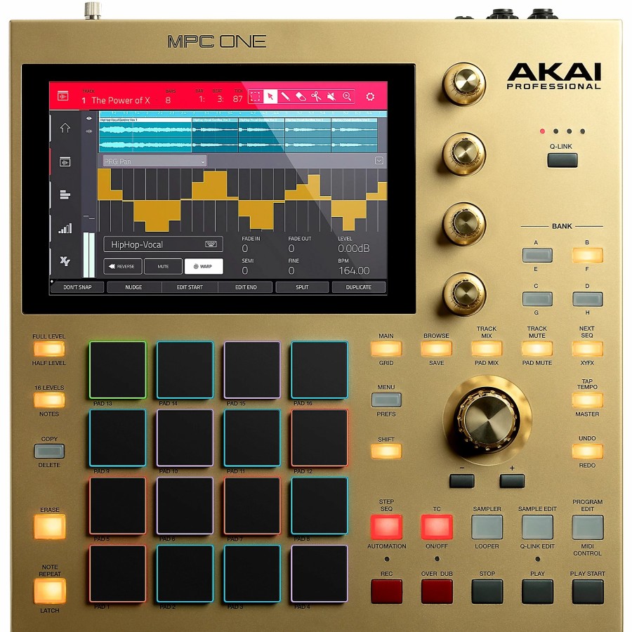 Keyboards & Midi Akai Professional | Akai Professional Mpc One Gold Standalone Music Production Center