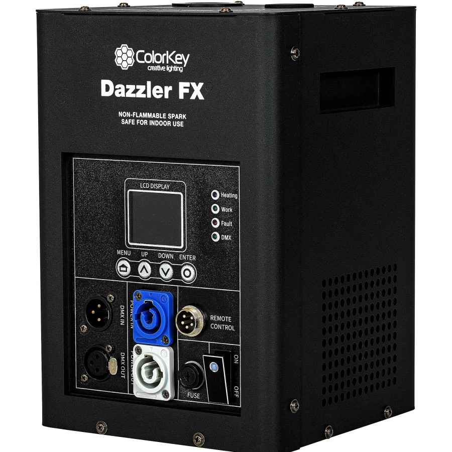 Lighting ColorKey | Colorkey Dazzler Fx Cold Spark Machine Black