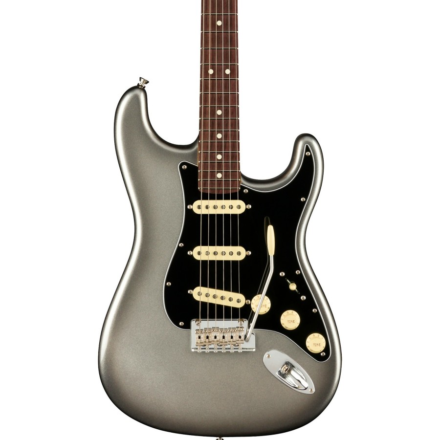 Guitars Fender Solid Body | Fender American Professional Ii Stratocaster Rosewood Fingerboard Electric Guitar Mercury