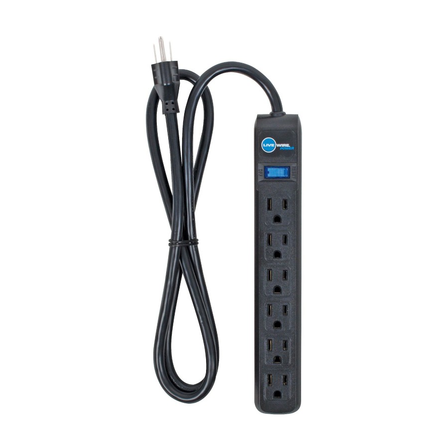 Live Sound Livewire | Livewire Power Strip With 4' Cord