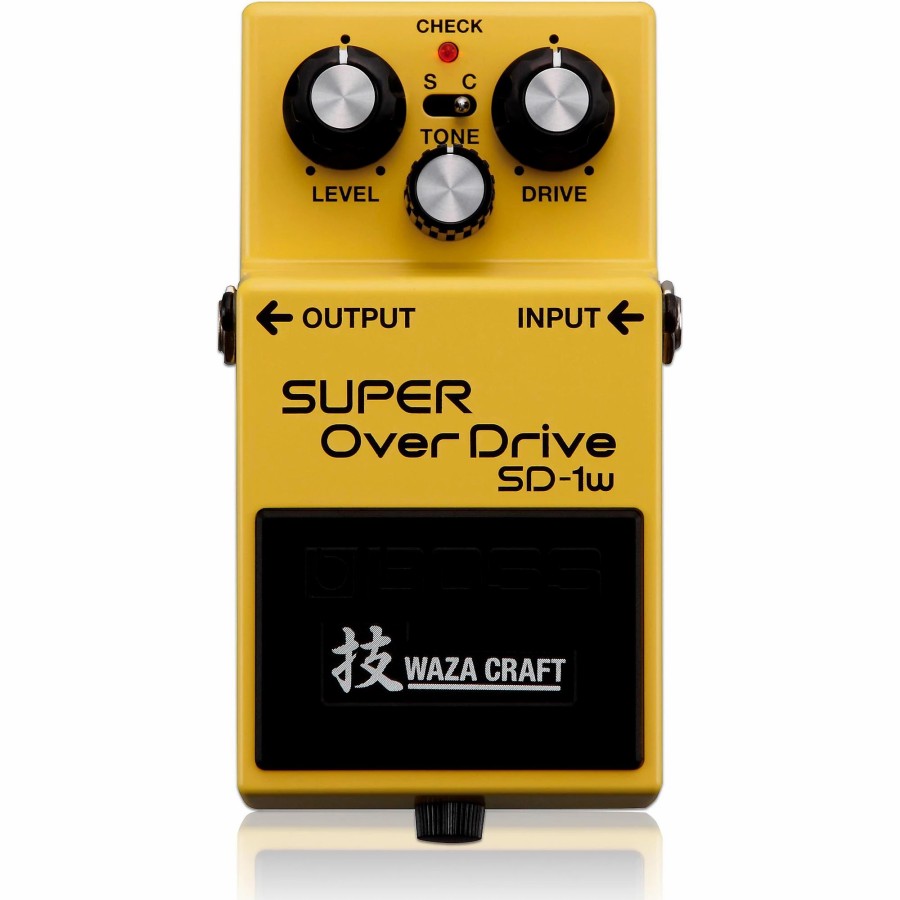 Amps & Effects BOSS Distortion & Overdrive | Boss Sd-1W Super Overdrive Waza Craft Guitar Effects Pedal