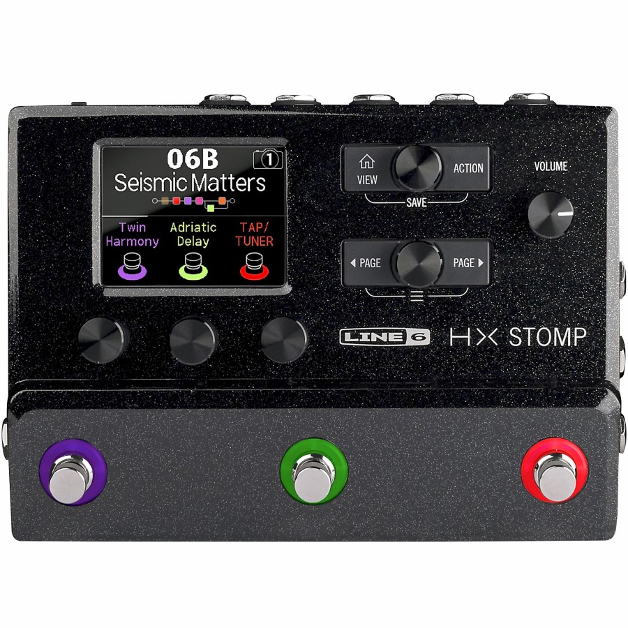 Guitars Line 6 Effects | Line 6 Hx Stomp Multi-Effects Processor Pedal