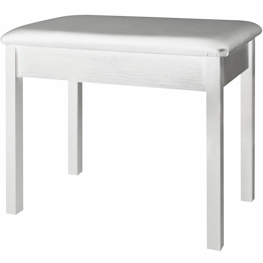 Keyboards & Midi On-Stage Benches & Stools | On-Stage Keyboard/Piano Bench (White) White