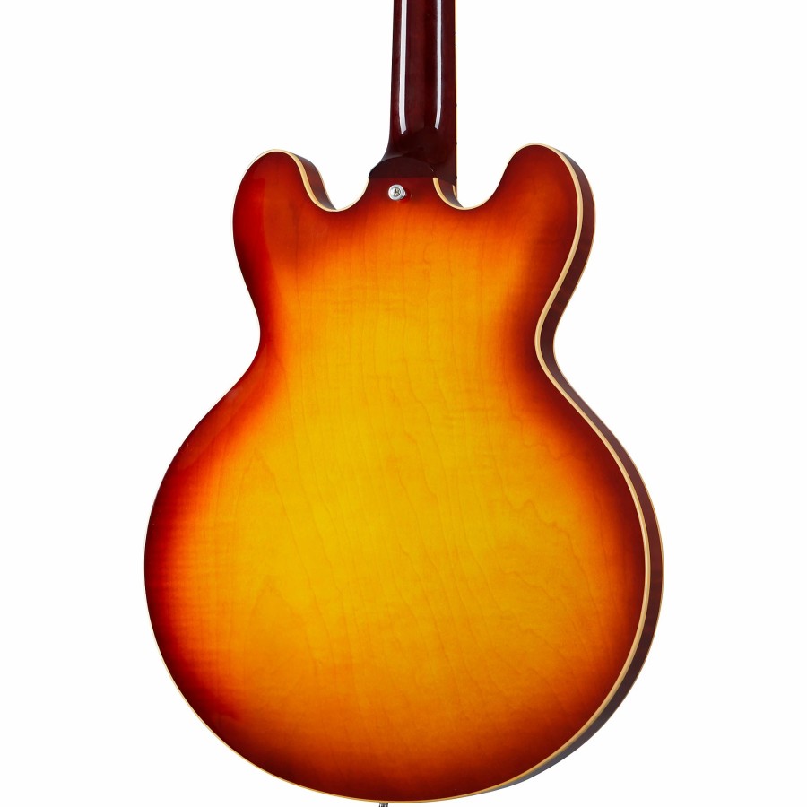 Guitars Gibson Hollow & Semi-Hollow Body | Gibson Es-335 Figured Semi-Hollow Electric Guitar Iced Tea