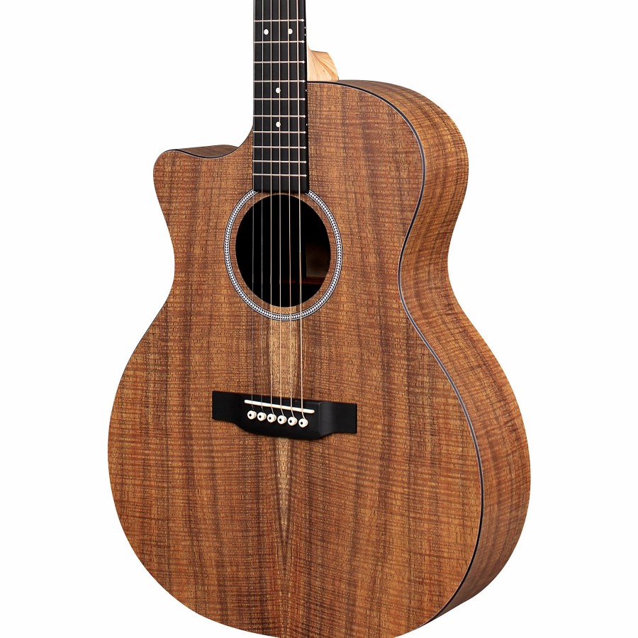 Guitars Martin Left Handed | Martin X Series Style Special Gpc Koa Hpl Left-Handed Acoustic-Electric Guitar Natural