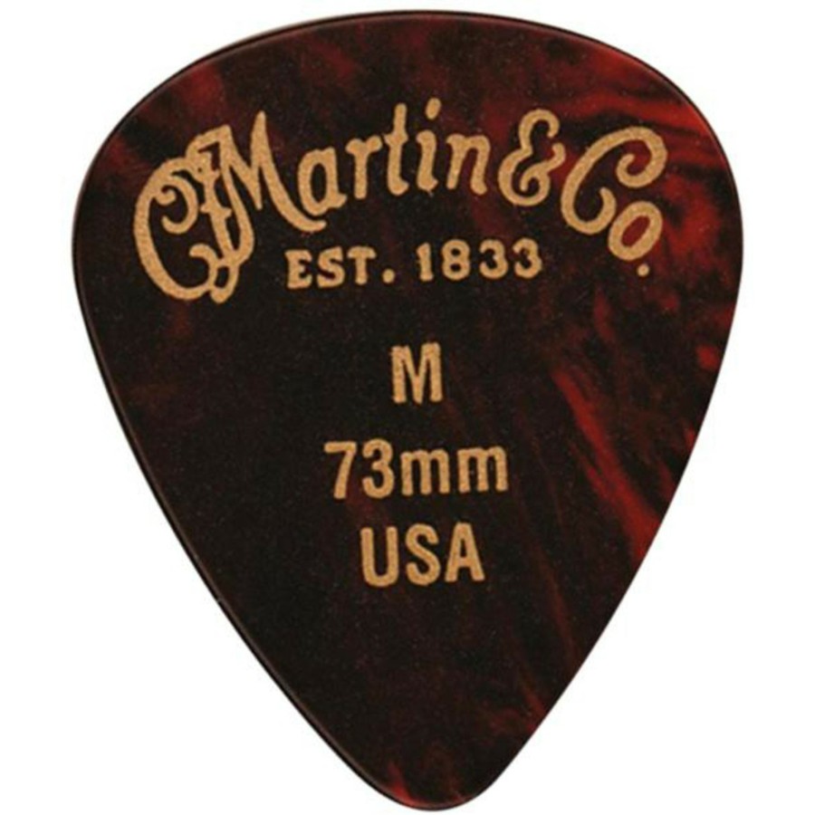 Guitars Martin Guitar Picks | Martin #1 Guitar Pick Pack Medium 1 Dozen