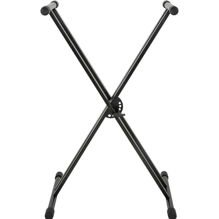 Keyboards & Midi Musician's Gear Stands & Racks | Musician'S Gear Kbx2 Double-Braced Keyboard Stand Black