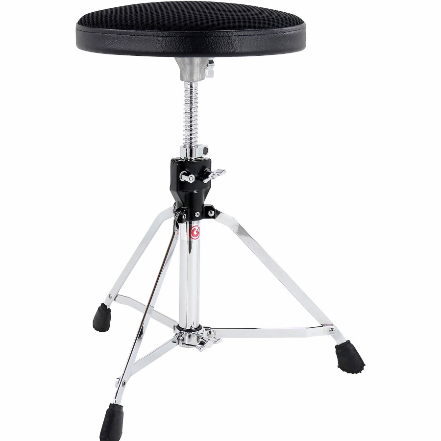 Drums Gibraltar | Gibraltar Airtech Skinny Top Single Braced Throne Black