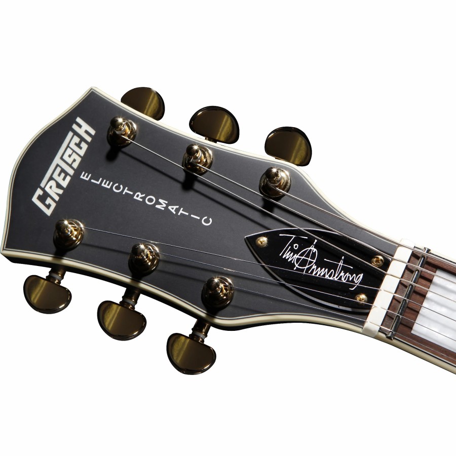 Guitars Gretsch Guitars Left Handed | Gretsch Guitars G5191 Tim Armstrong Electromatic Hollowbody Left-Handed Electric Guitar Black