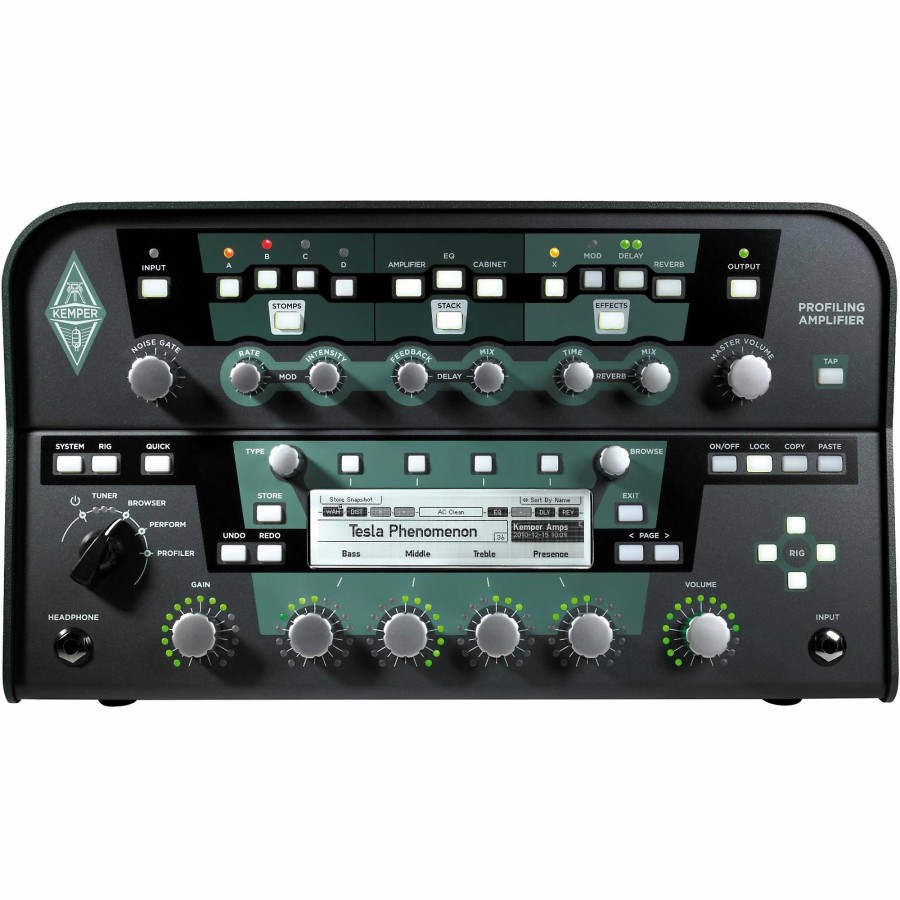 Amps & Effects Kemper Heads | Kemper Profiling Amplifier Black