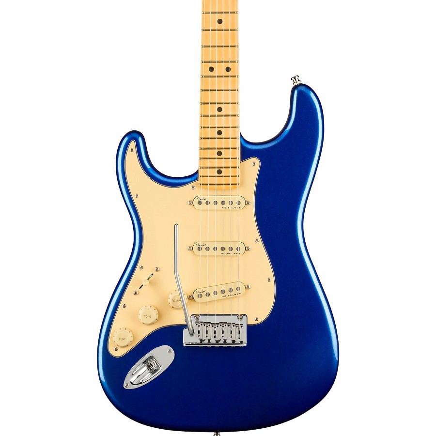 Guitars Fender Left Handed | Fender American Ultra Stratocaster Maple Fingerboard Left-Handed Electric Guitar Cobra Blue