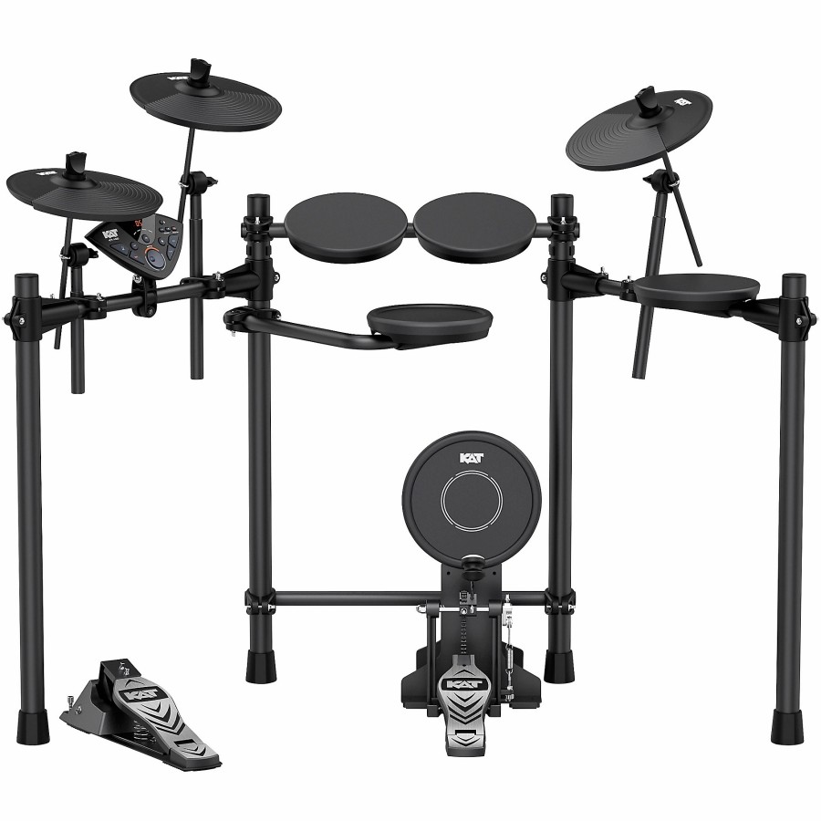 Drums KAT Percussion Electronic Drum Sets | Kat Percussion Kt-100 5-Piece Electronic Drum Set