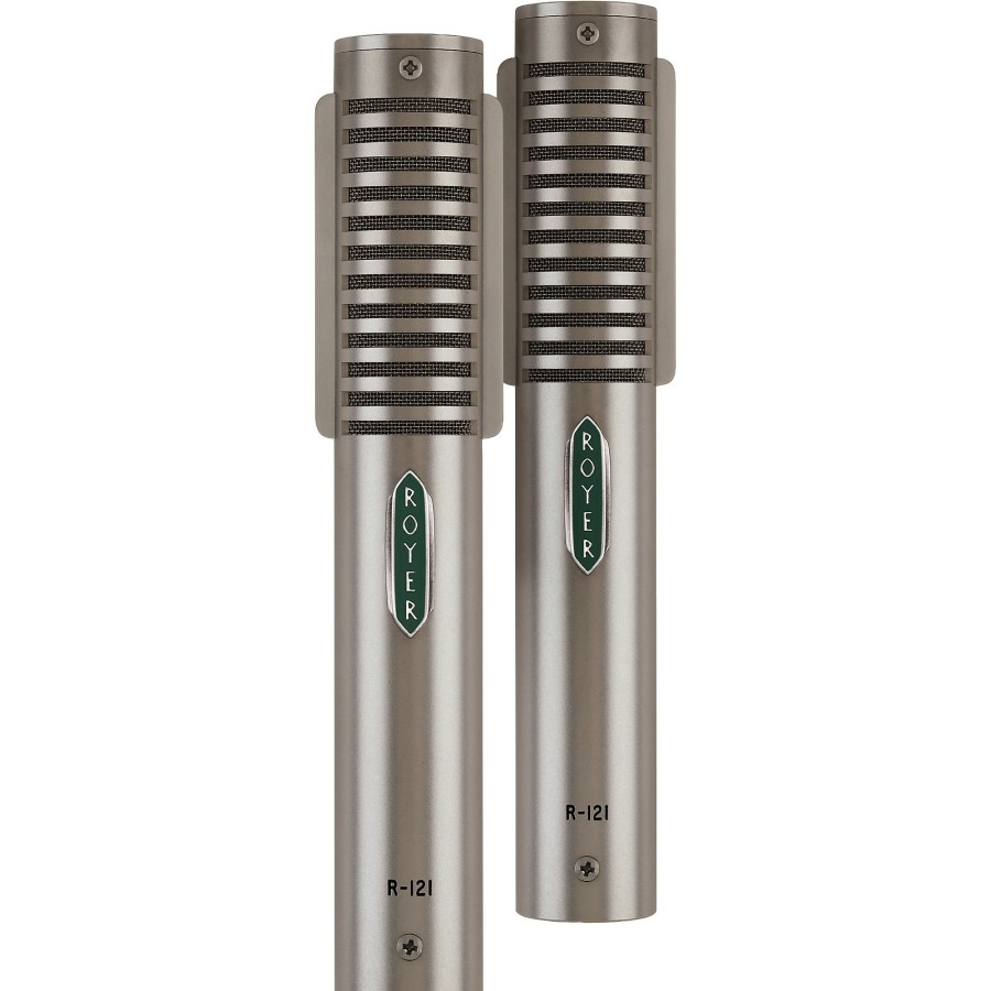 Mics & Wireless Royer | Royer R-121 Matched Ribbon Microphone Pair Nickel