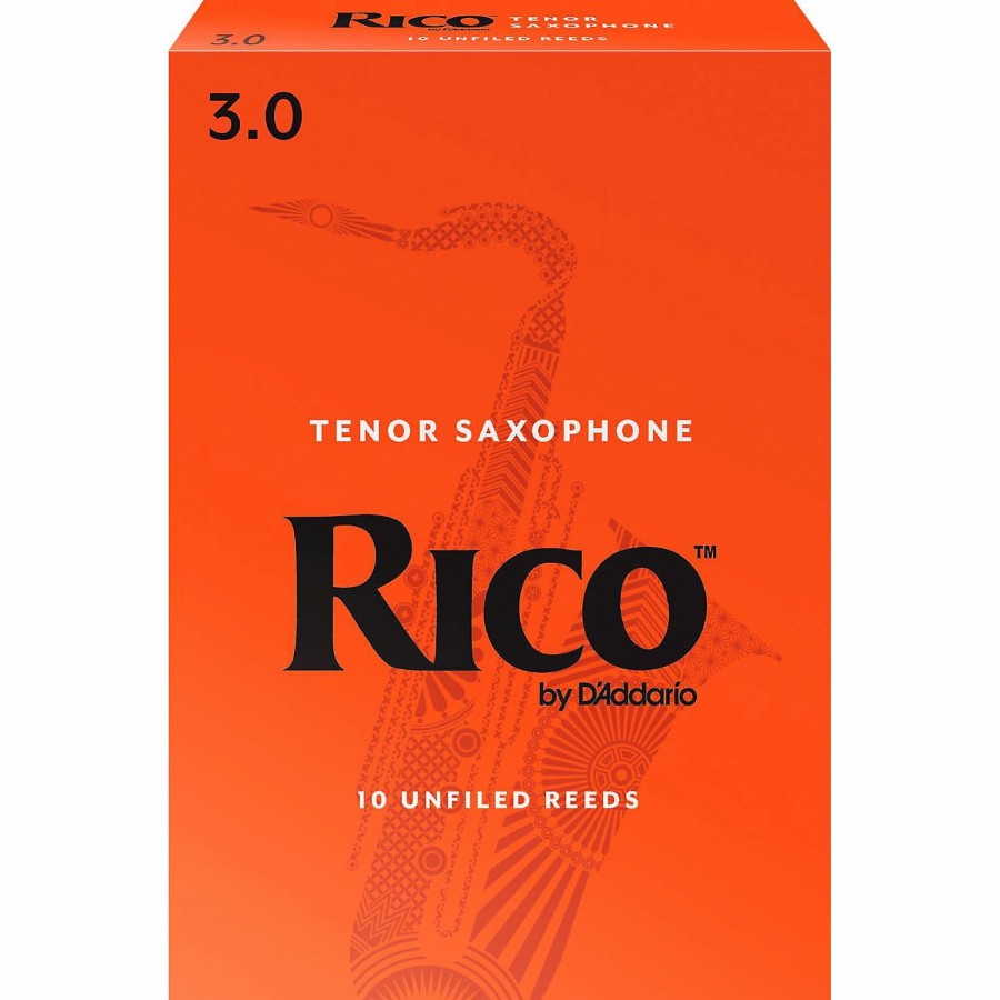 Accessories Rico | Rico Tenor Saxophone Reeds, Box Of 10 Strength 3