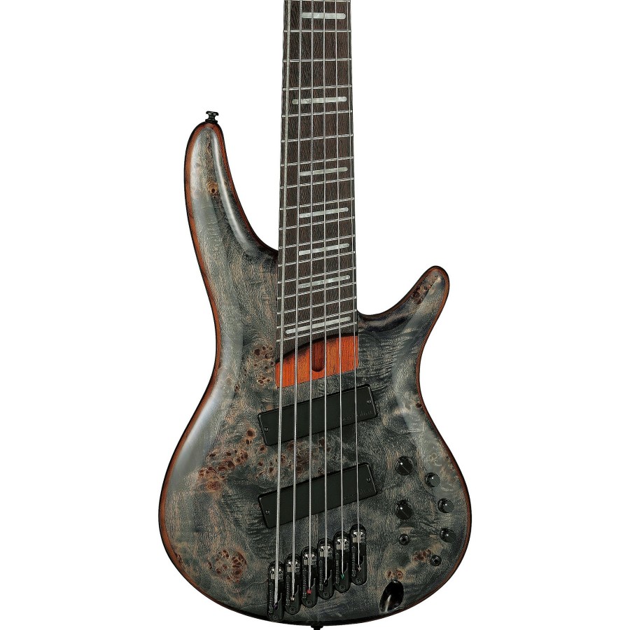 Basses Ibanez 6+ String | Ibanez Bass Workshop Multi Scale Srms806 6-String Electric Bass Deep Twilight