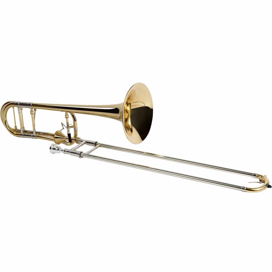 Band & Orchestra Allora | Allora Atb-550 Paris Series Professional Trombone Lacquer Yellow Brass Bell