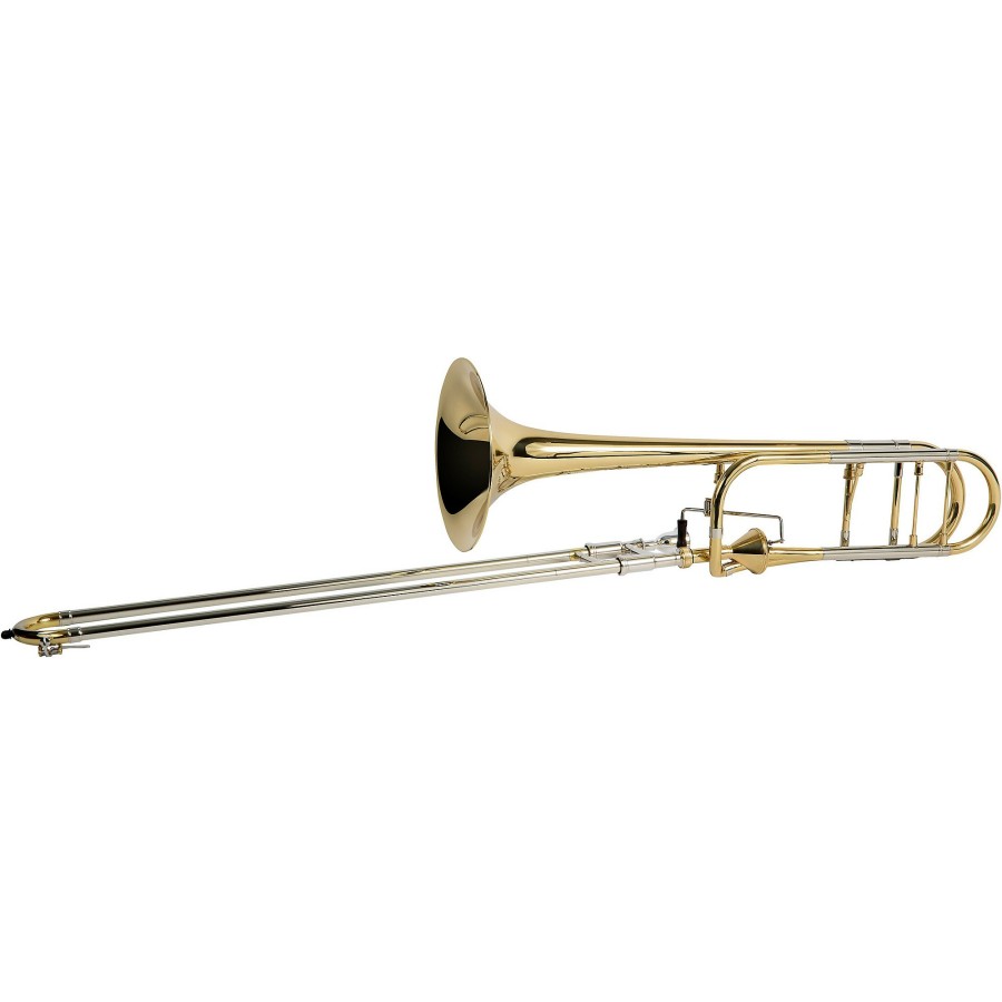 Band & Orchestra Allora | Allora Atb-550 Paris Series Professional Trombone Lacquer Yellow Brass Bell