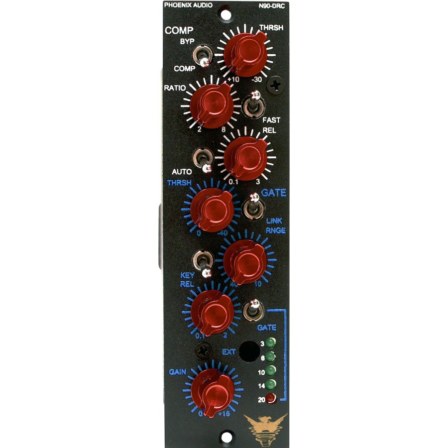 Recording Phoenix Audio | Phoenix Audio N90-Drc/500, 500-Series Compressor And Gate