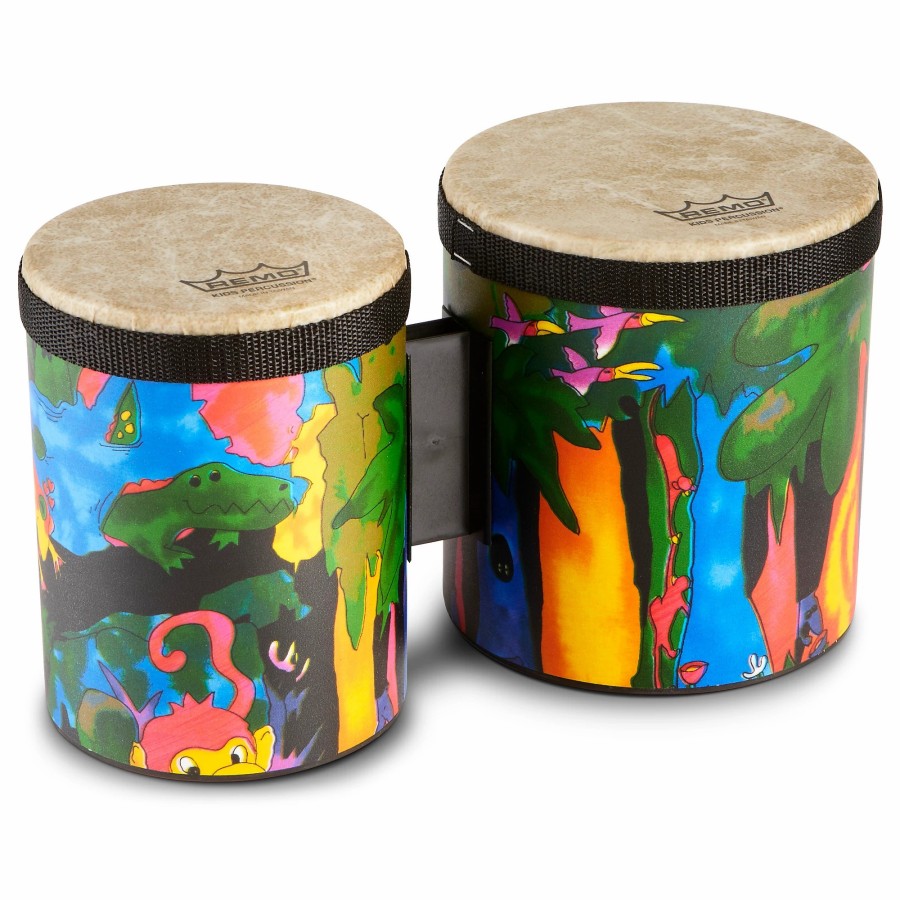 Drums Remo | Remo Kid'S Percussion Rain Forest Bongos