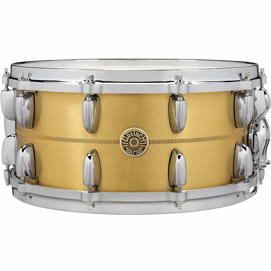 Drums Gretsch Drums Snare Drums | Gretsch Drums Bell Brass Snare Drum 14 X 6.5 In.