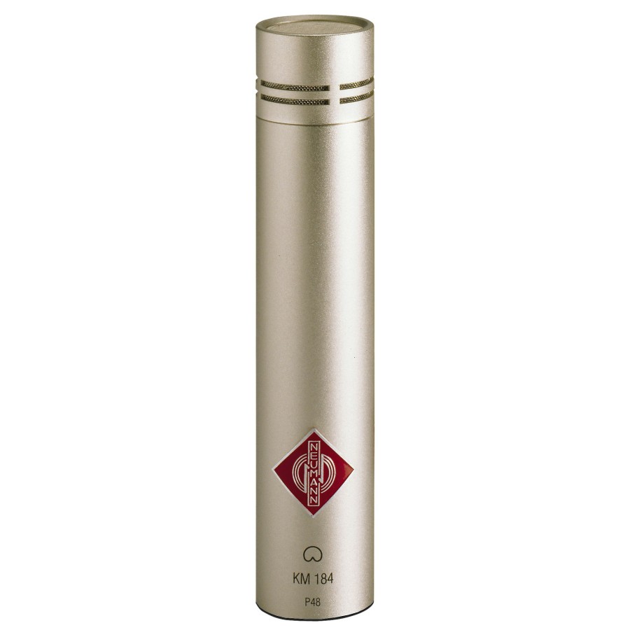 Mics & Wireless Neumann | Neumann Km 184 Small-Diaphragm Condenser Microphone Satin Nickel