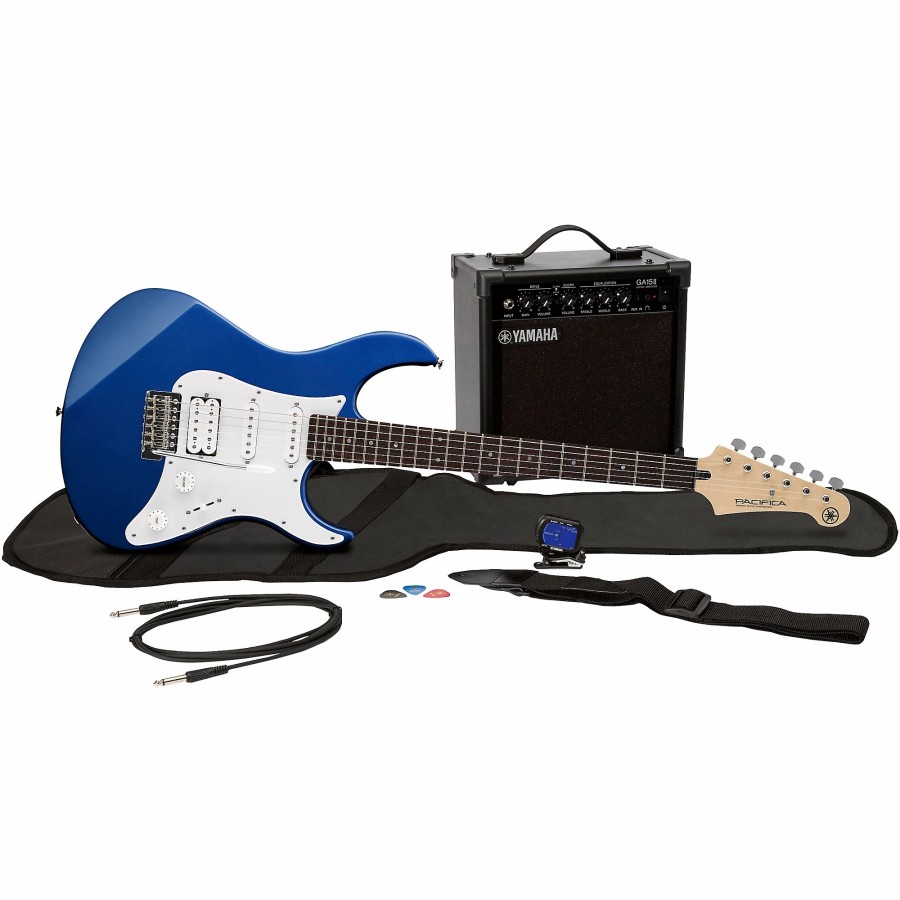 Guitars Yamaha | Yamaha Gigmaker Eg Electric Guitar Pack Metallic Dark Blue