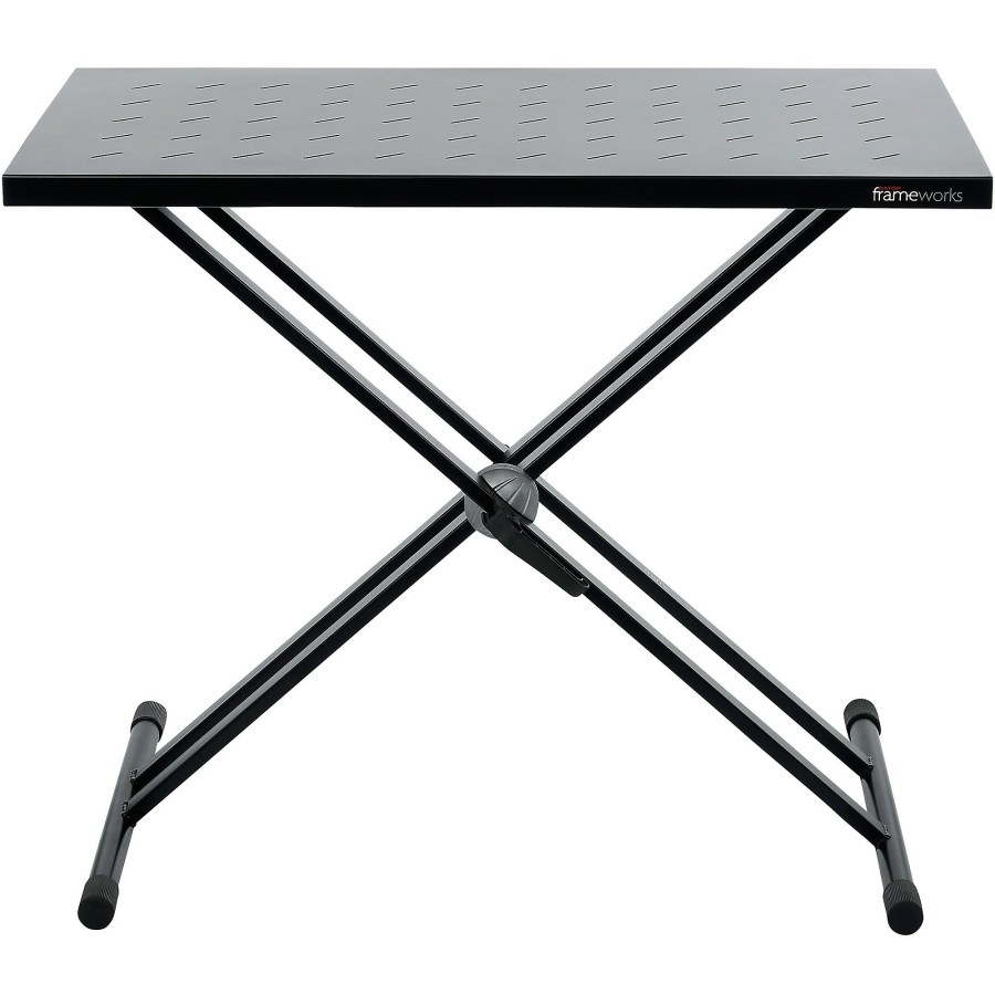 Keyboards & Midi Gator Stands & Racks | Gator Gfw-Utl-Xstdtbltopset Utility Table Top With Double-X Stand