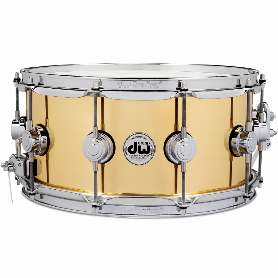 Drums DW Snare Drums | Dw Collector'S Series Brass Snare Drum 14 X 6.5 In. Polished