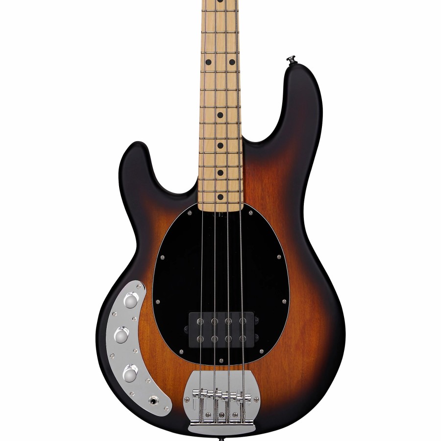 Basses Sterling by Music Man Left-Handed | Sterling By Music Man Stingray Ray4Lh Maple Fingerboard Left-Handed Electric Bass Vintage Sunburst