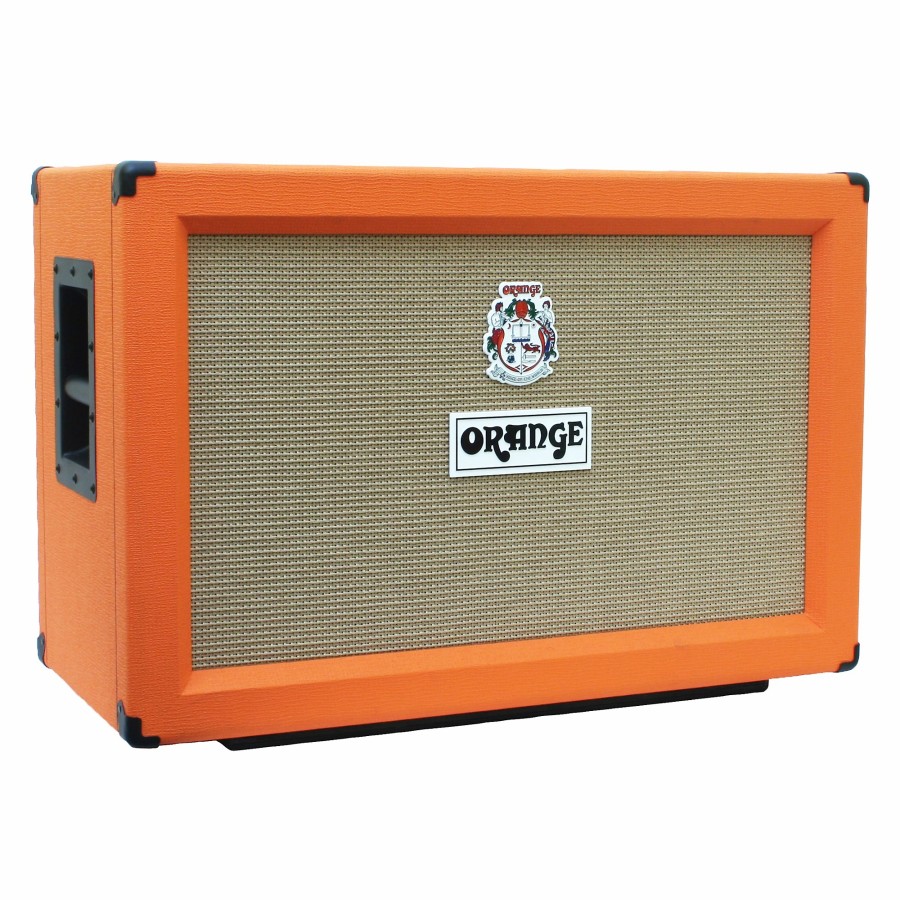 Amps & Effects Orange Amplifiers Cabinets | Orange Amplifiers Ppc Series Ppc212-C 120W 2X12 Closed-Back Guitar Speaker Cabinet Orange Straight