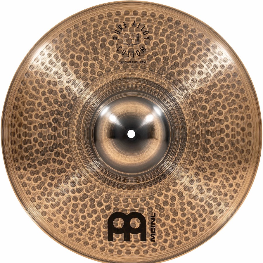 Drums MEINL Crash Cymbals | Meinl Pure Alloy Custom Medium Thin Crash 17 In.