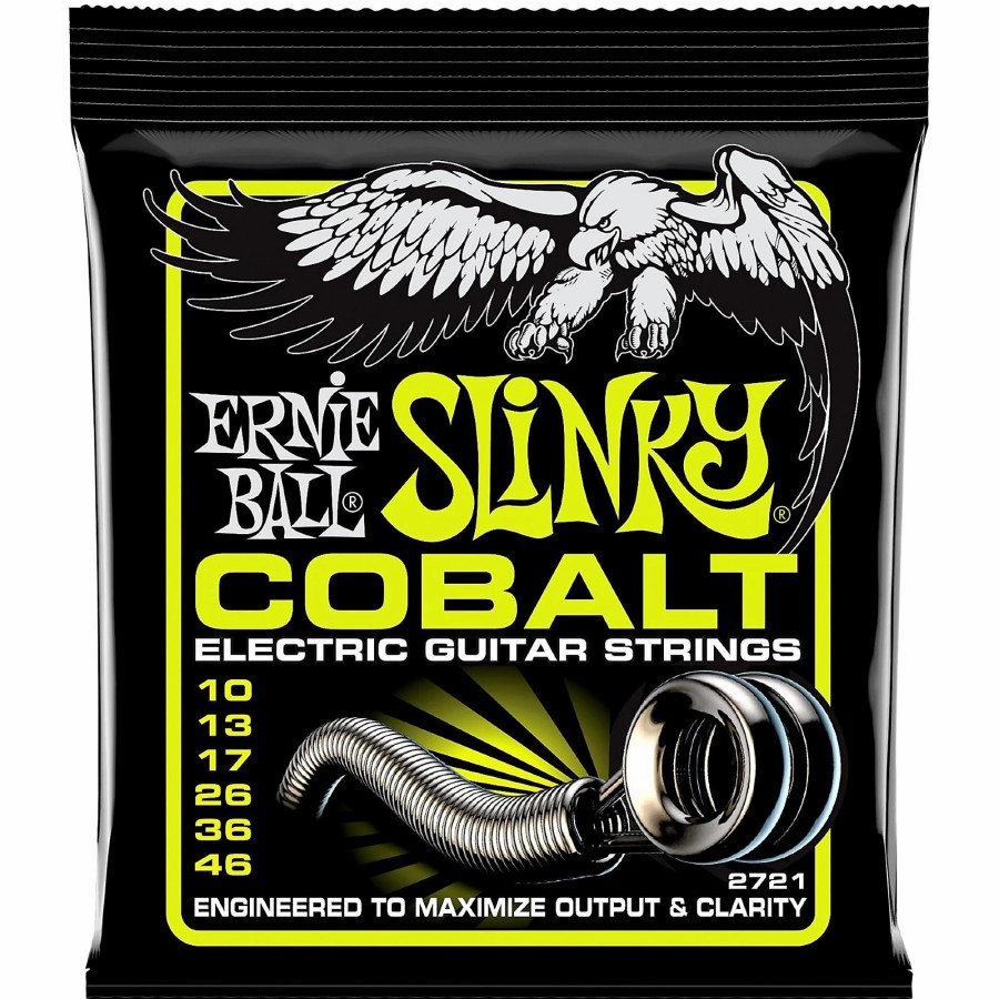 Guitars Ernie Ball Guitar Strings | Ernie Ball 2721 Cobalt Regular Slinky Electric Guitar Strings