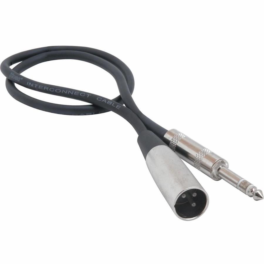 Recording Livewire | Livewire Advantage Interconnect Cable 1/4" Trs Male To Xlr Male 1 Ft. Black