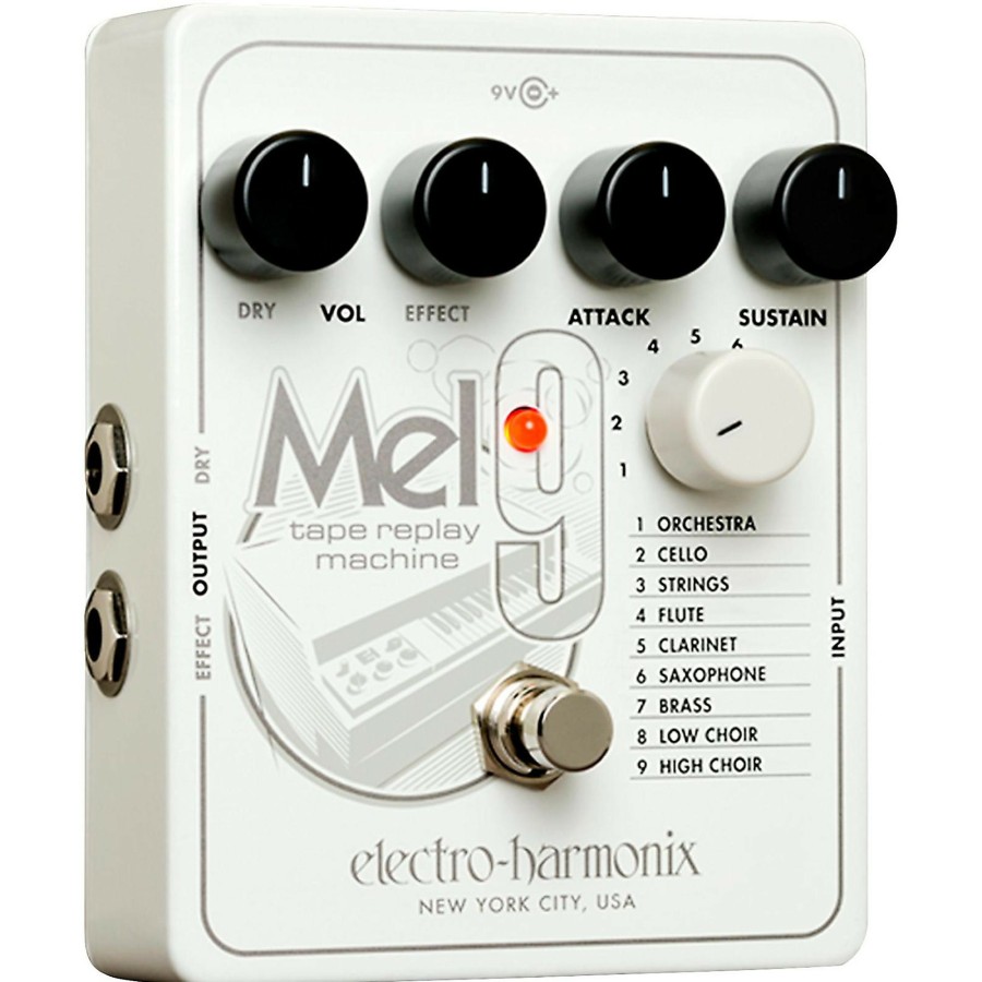 Guitars Electro-Harmonix Effects | Electro-Harmonix Mel9 Tape Replay Machine Guitar Effects Pedal