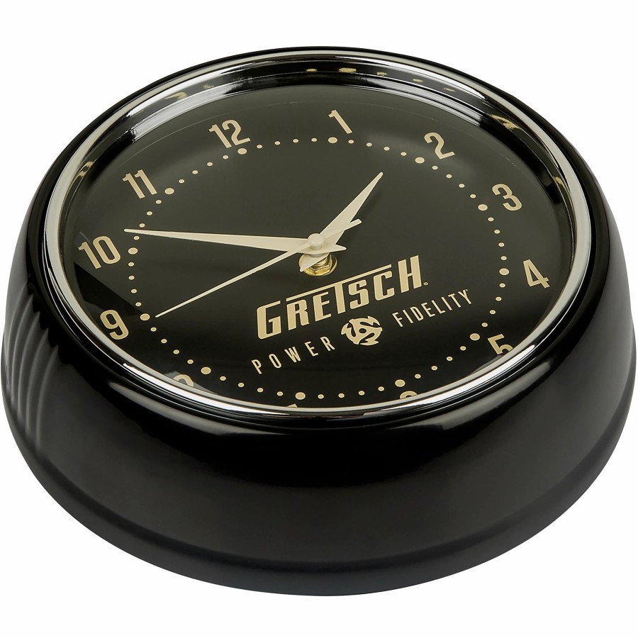 Accessories Gretsch | Gretsch Power And Fidelity Retro Wall Clock