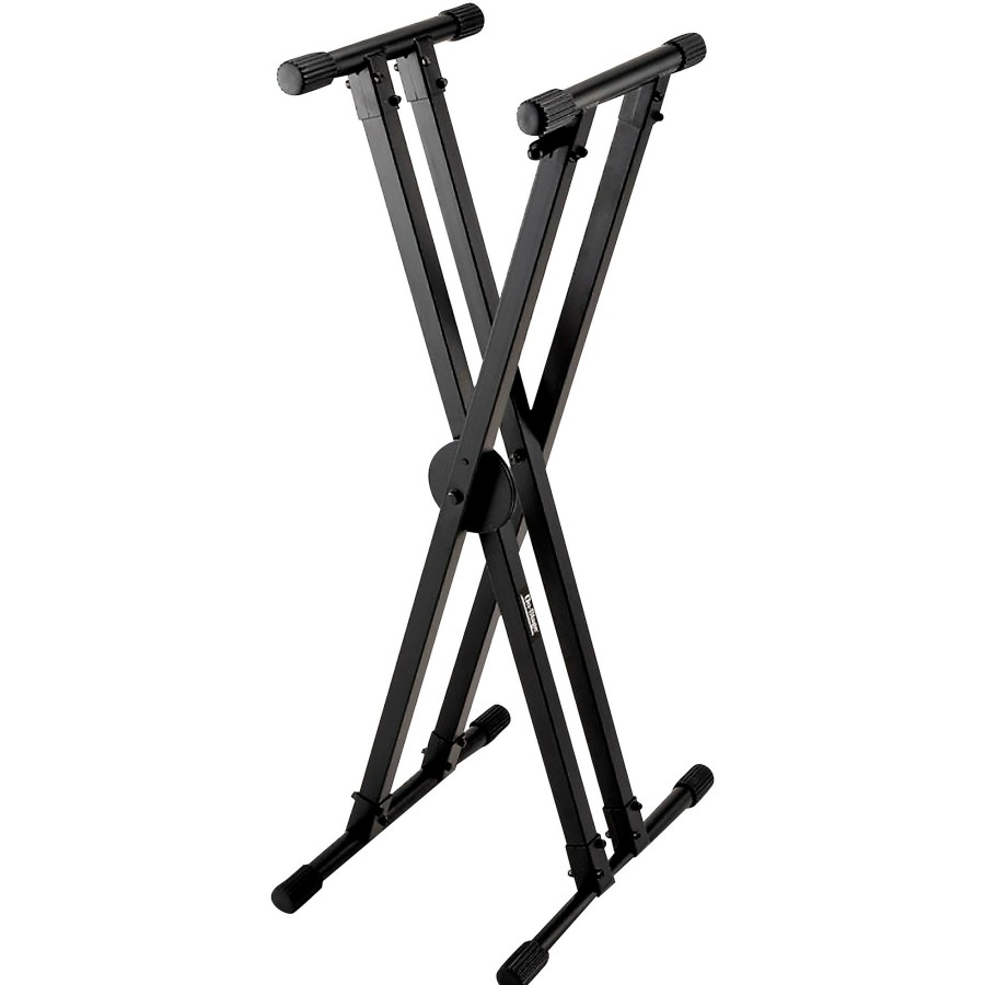 Keyboards & Midi On-Stage Stands & Racks | On-Stage Ks8291 Heavy-Duty Deluxe X Ergo-Lok Keyboard Stand