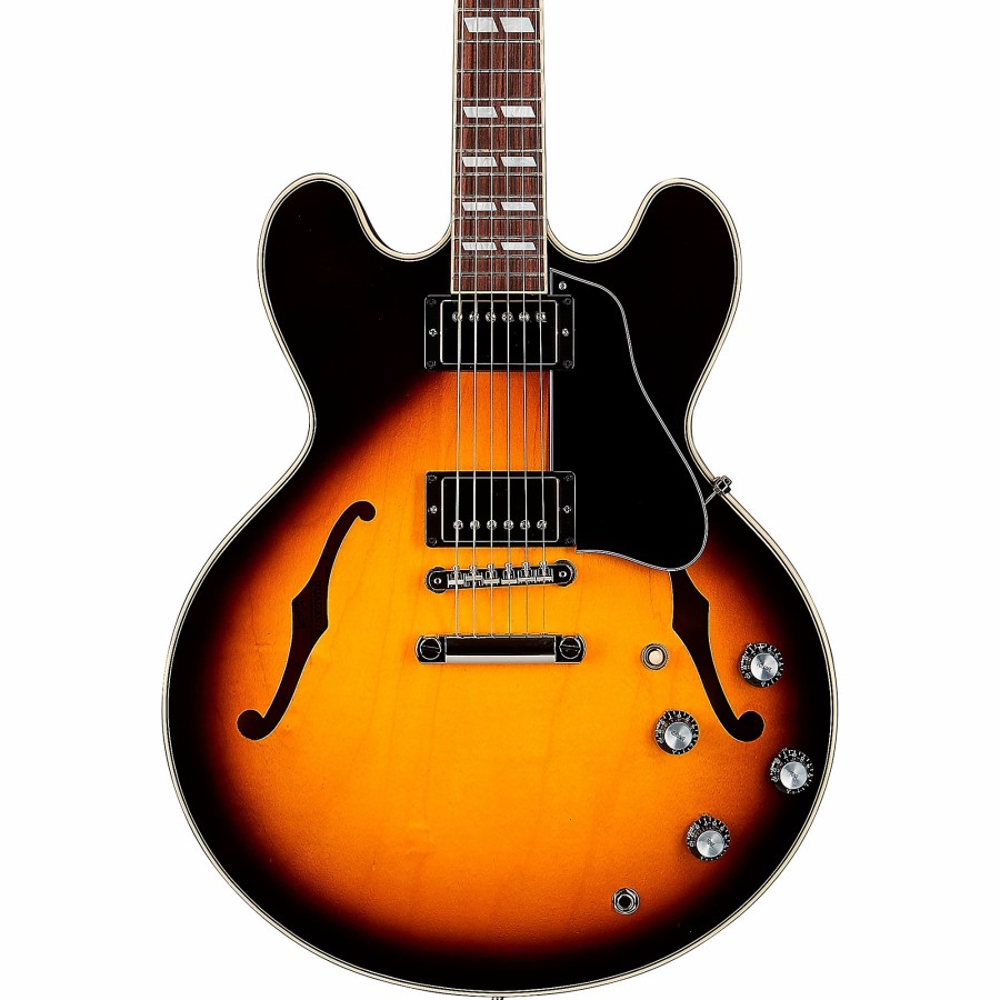 Guitars Gibson Hollow & Semi-Hollow Body | Gibson Es-345 Semi-Hollow Electric Guitar Vintage Burst