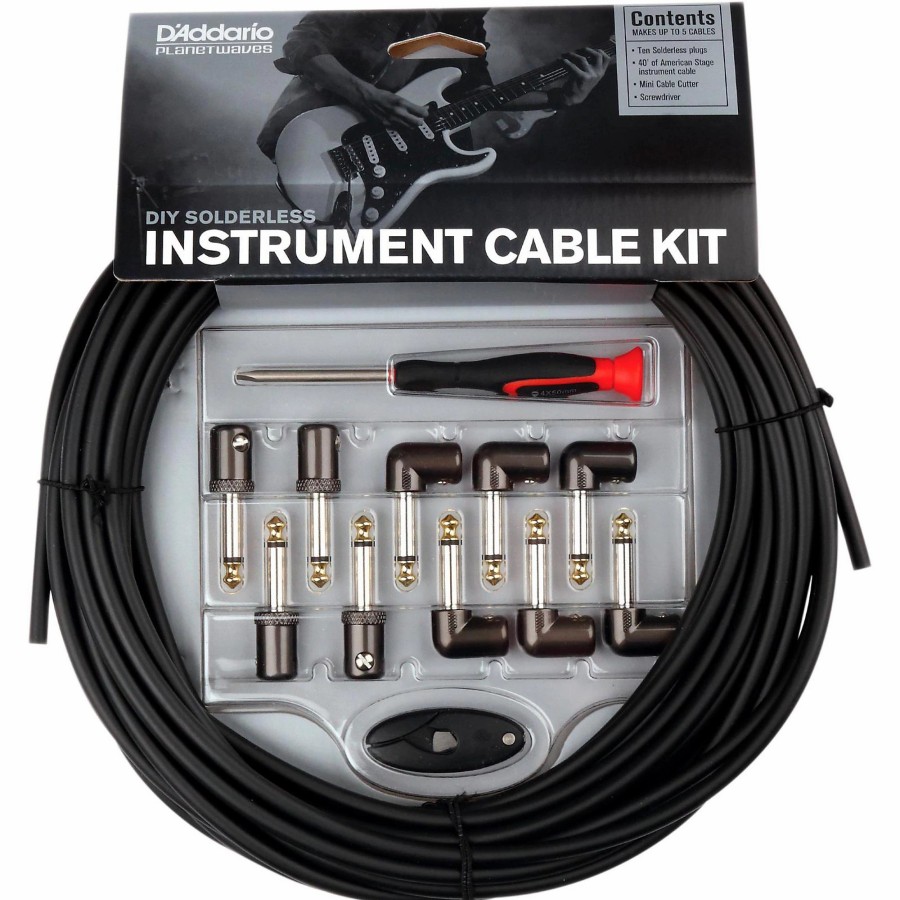 Accessories D'Addario | D'Addario Cable Station Custom Instrument Cable Kit