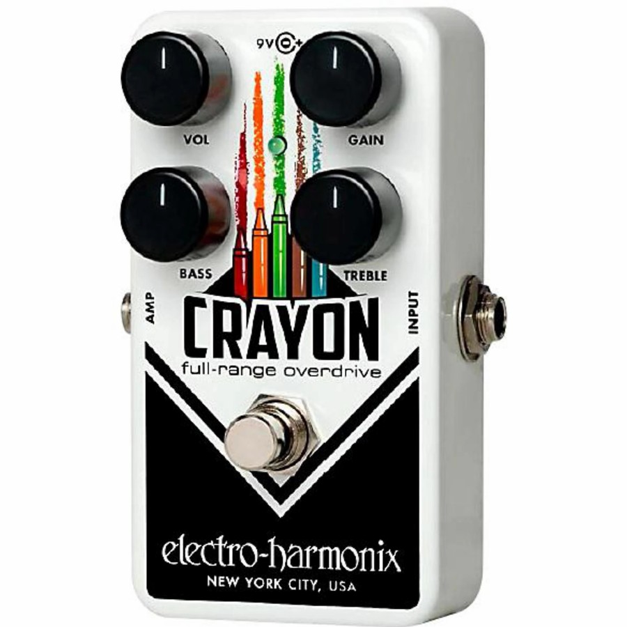 Amps & Effects Electro-Harmonix Distortion & Overdrive | Electro-Harmonix Crayon Full Range Overdrive - 69