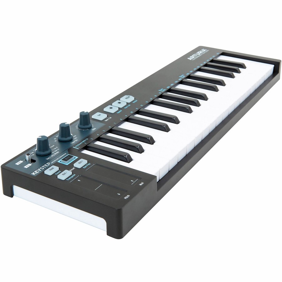 Keyboards & Midi Arturia Midi Controllers | Arturia Keystep Limited Black Edition