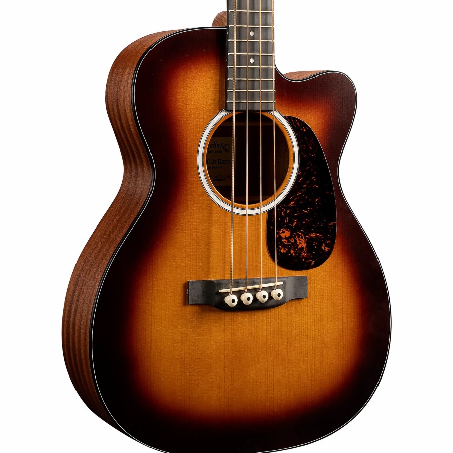 Basses Martin Fretted | Martin 000Cjr-10E Acoustic-Electric Bass Guitar Sunburst