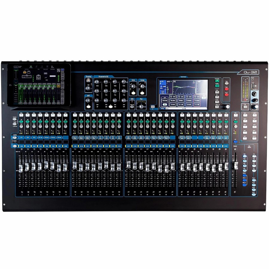 Recording Allen u0026 Heath | Allen & Heath Qu-32 Chrome Edition Digital Mixer