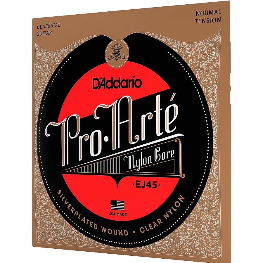 Guitars D'Addario Guitar Strings | D'Addario Ej45 Pro-Arte Normal Tension Classical Guitar Strings