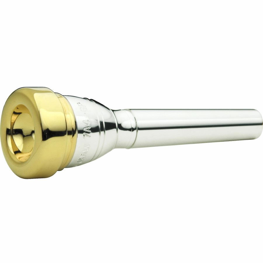 Accessories Yamaha | Yamaha Heavyweight Series Trumpet Mouthpiece With Gold-Plated Rim And Cup 16C4